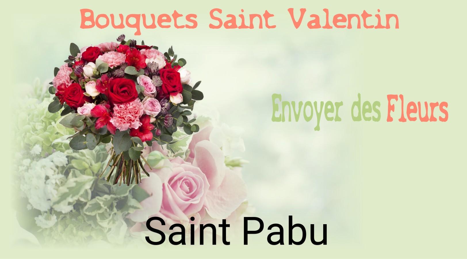 Roses de Saint-Valentin livrées à Saint-Pabu